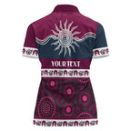 Sea Eagles NAIDOC Week Personalised Women Polo Shirt Aboriginal Torres Strait Islanders Vibe