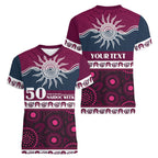 Sea Eagles NAIDOC Week Personalised Women V-Neck T-Shirt Aboriginal Torres Strait Islanders Vibe