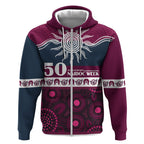 Sea Eagles NAIDOC Week Personalised Zip Hoodie Aboriginal Torres Strait Islanders Vibe