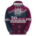Sea Eagles NAIDOC Week Personalised Zip Hoodie Aboriginal Torres Strait Islanders Vibe