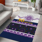 Storm NAIDOC Week Area Rug Aboriginal Torres Strait Islanders Vibe