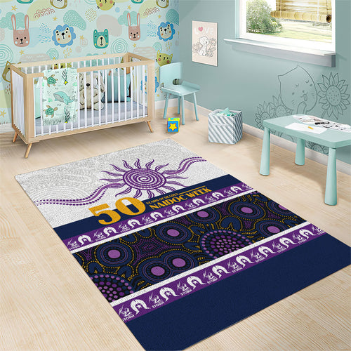 Storm NAIDOC Week Area Rug Aboriginal Torres Strait Islanders Vibe