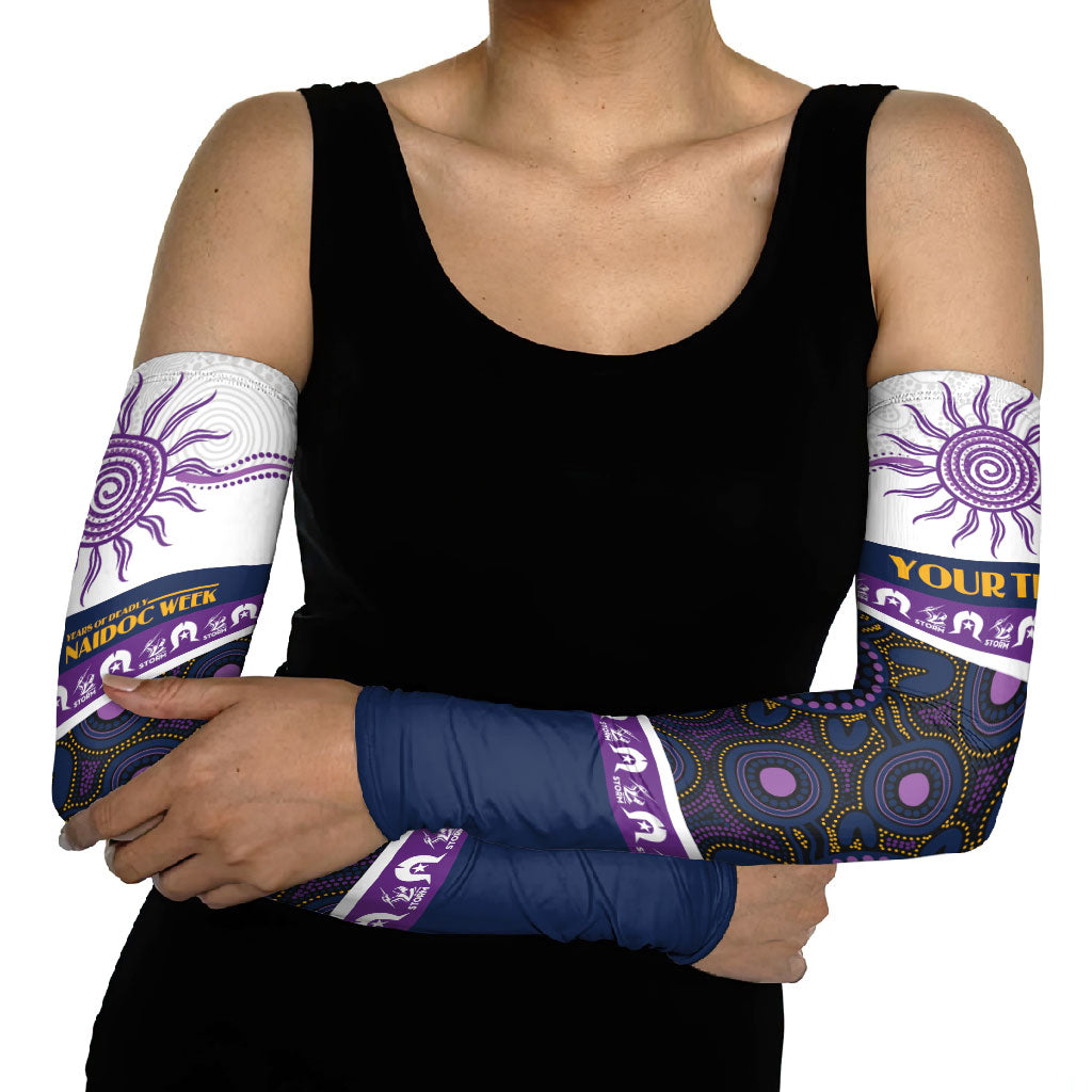 Storm NAIDOC Week Personalised Arm Sleeves Aboriginal Torres Strait Islanders Vibe