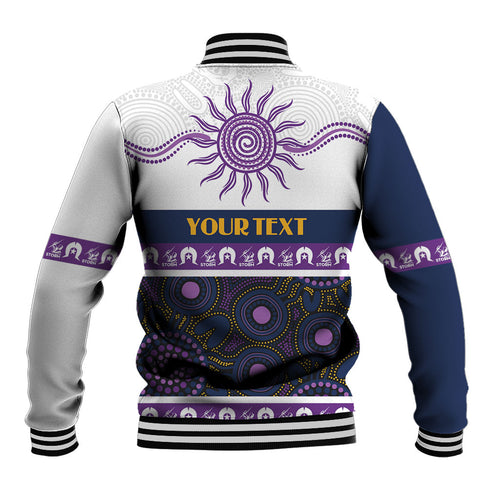 Storm NAIDOC Week Personalised Baseball Jacket Aboriginal Torres Strait Islanders Vibe