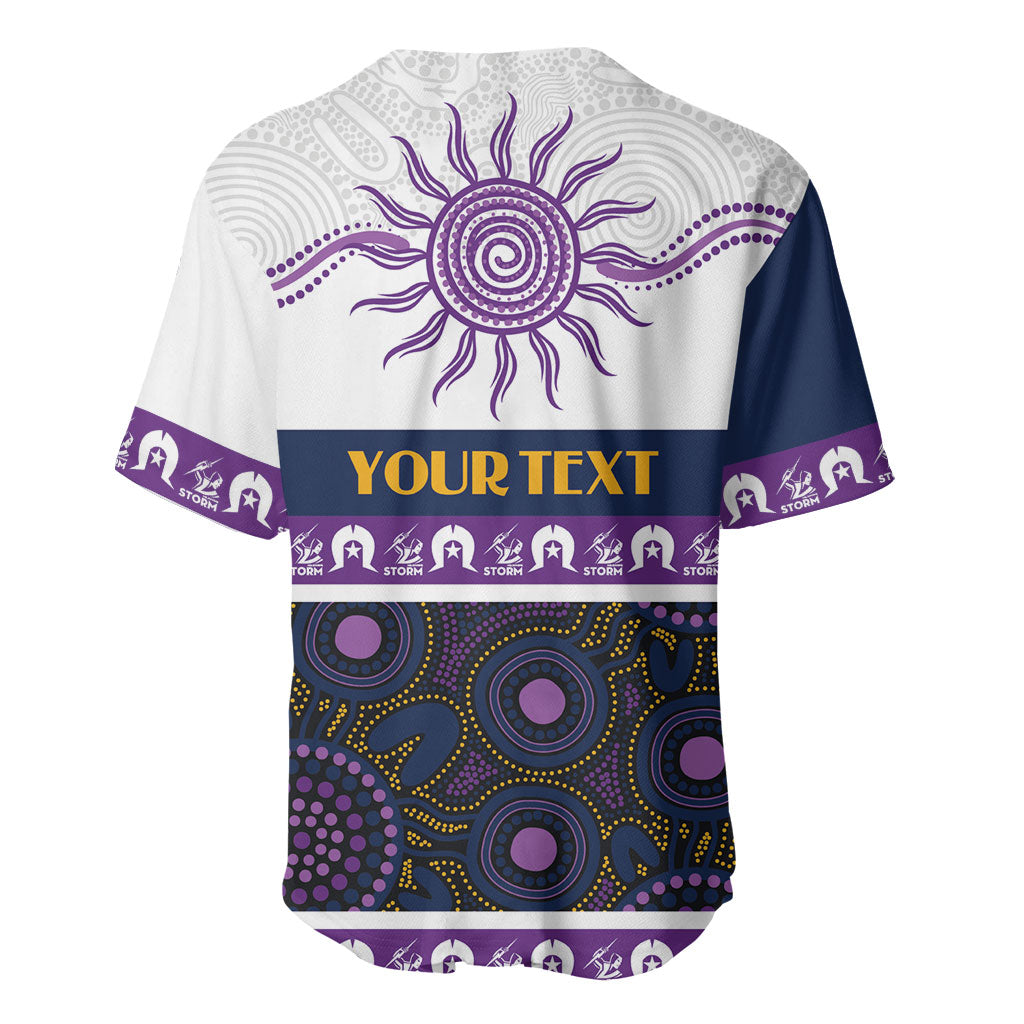 Storm NAIDOC Week Personalised Baseball Jersey Aboriginal Torres Strait Islanders Vibe