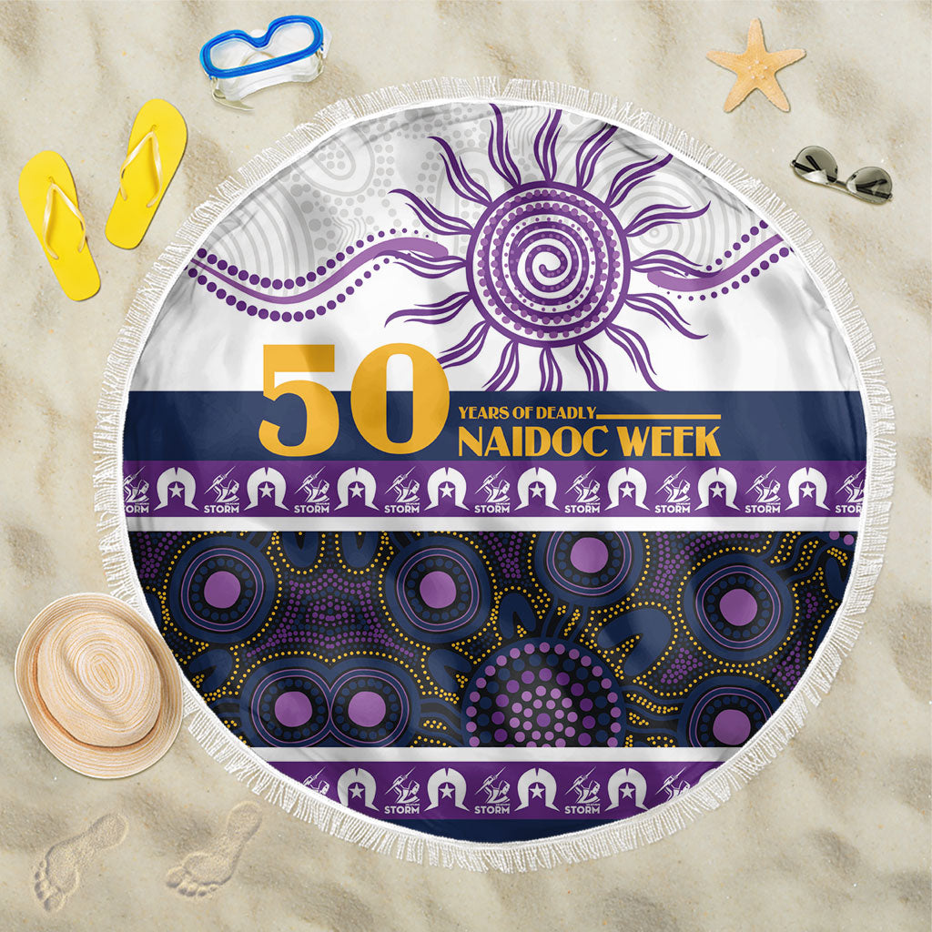 Storm NAIDOC Week Beach Blanket Aboriginal Torres Strait Islanders Vibe