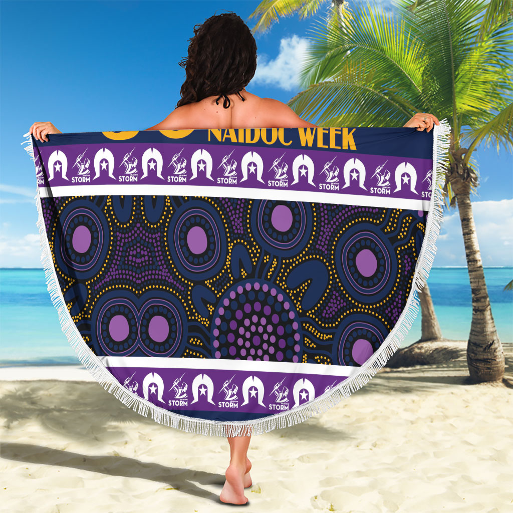 Storm NAIDOC Week Beach Blanket Aboriginal Torres Strait Islanders Vibe