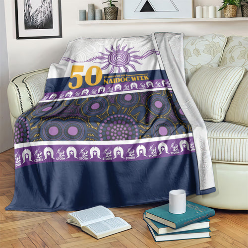 Storm NAIDOC Week Blanket Aboriginal Torres Strait Islanders Vibe