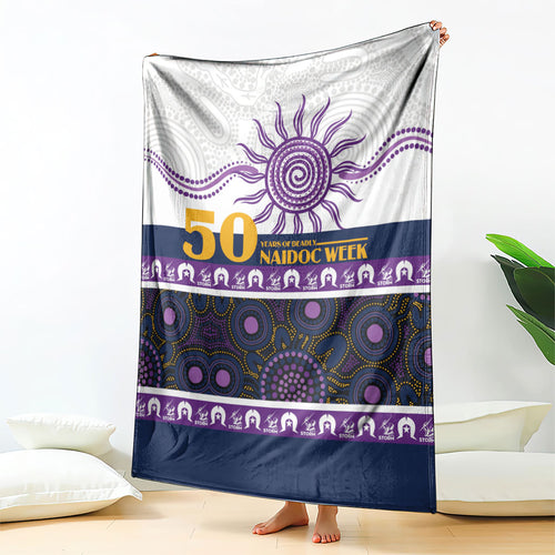 Storm NAIDOC Week Blanket Aboriginal Torres Strait Islanders Vibe