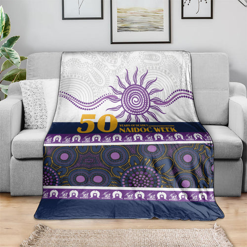 Storm NAIDOC Week Blanket Aboriginal Torres Strait Islanders Vibe