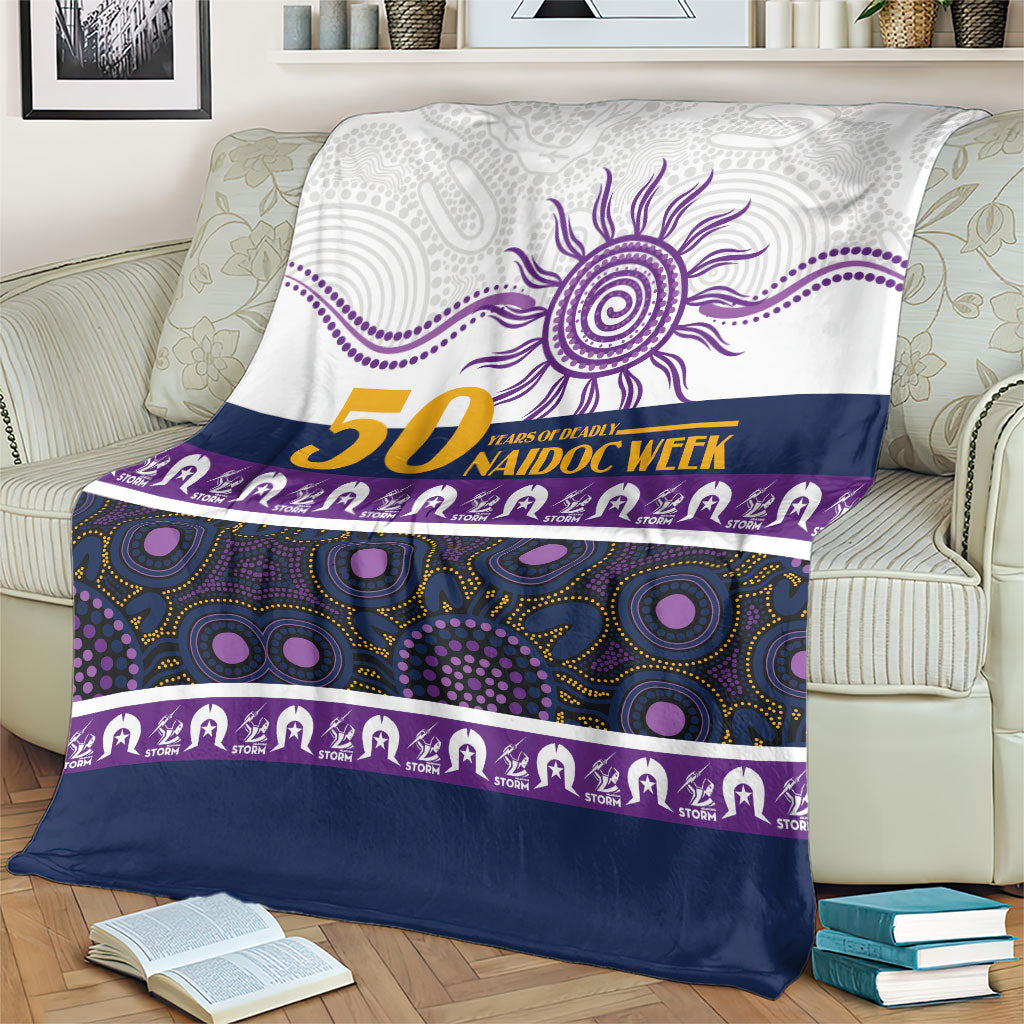 Storm NAIDOC Week Blanket Aboriginal Torres Strait Islanders Vibe