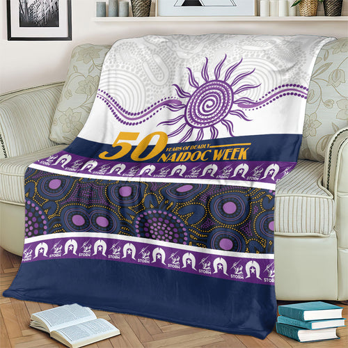 Storm NAIDOC Week Blanket Aboriginal Torres Strait Islanders Vibe