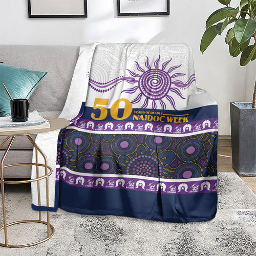 Storm NAIDOC Week Blanket Aboriginal Torres Strait Islanders Vibe