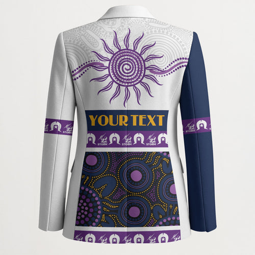 Storm NAIDOC Week Personalised Blazer Aboriginal Torres Strait Islanders Vibe
