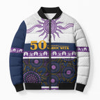Storm NAIDOC Week Personalised Bomber Puffer Jacket Aboriginal Torres Strait Islanders Vibe