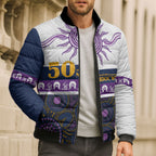 Storm NAIDOC Week Personalised Bomber Puffer Jacket Aboriginal Torres Strait Islanders Vibe