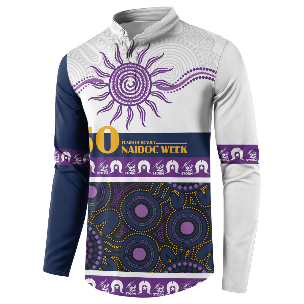 Storm NAIDOC Week Personalised Button Sweatshirt Aboriginal Torres Strait Islanders Vibe