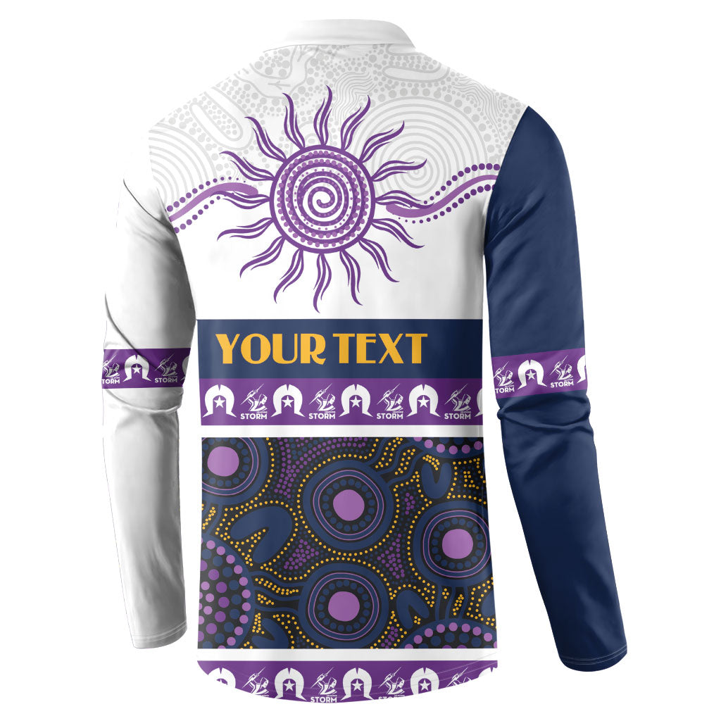 Storm NAIDOC Week Personalised Button Sweatshirt Aboriginal Torres Strait Islanders Vibe