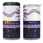 Storm NAIDOC Week Personalised 4 in 1 Can Cooler Tumbler Aboriginal Torres Strait Islanders Vibe