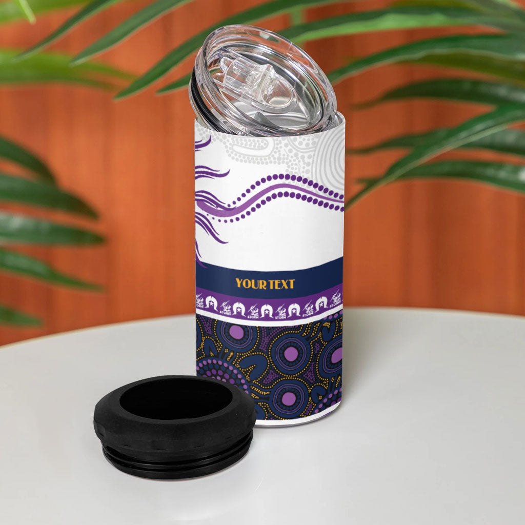 Storm NAIDOC Week Personalised 4 in 1 Can Cooler Tumbler Aboriginal Torres Strait Islanders Vibe