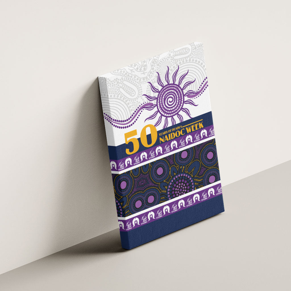 Storm NAIDOC Week Canvas Wall Art Aboriginal Torres Strait Islanders Vibe