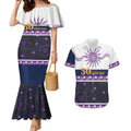 Storm NAIDOC Week Personalised Couples Matching Mermaid Dress and Hawaiian Shirt Aboriginal Torres Strait Islanders Vibe
