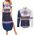 Storm NAIDOC Week Personalised Couples Matching Summer Maxi Dress and Long Sleeve Button Shirt Aboriginal Torres Strait Islanders Vibe