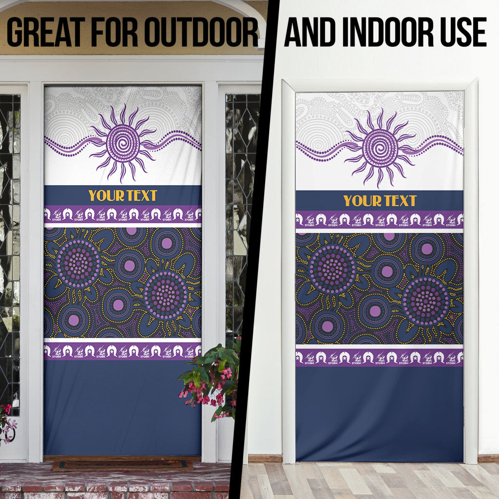 Storm NAIDOC Week Personalised Door Cover Aboriginal Torres Strait Islanders Vibe