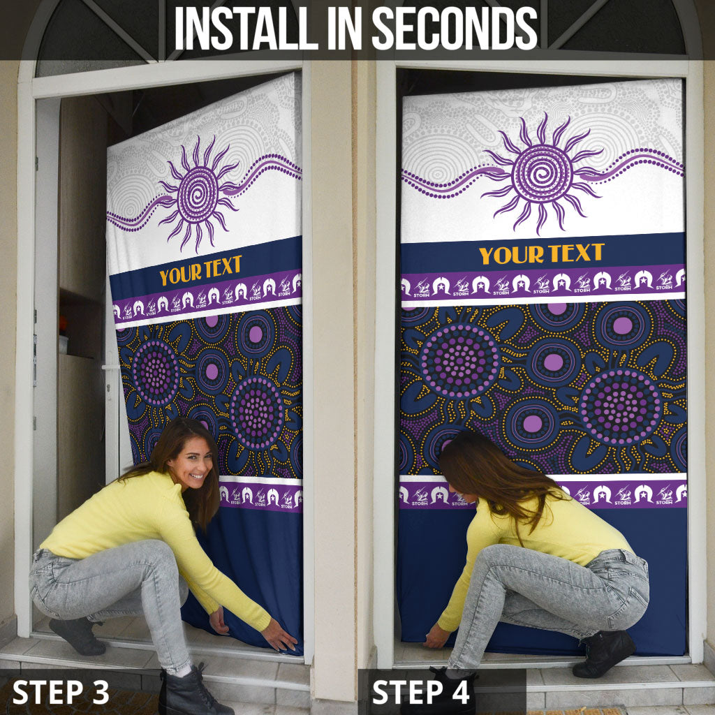 Storm NAIDOC Week Personalised Door Cover Aboriginal Torres Strait Islanders Vibe