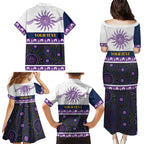 Storm NAIDOC Week Personalised Family Matching Puletasi and Hawaiian Shirt Aboriginal Torres Strait Islanders Vibe