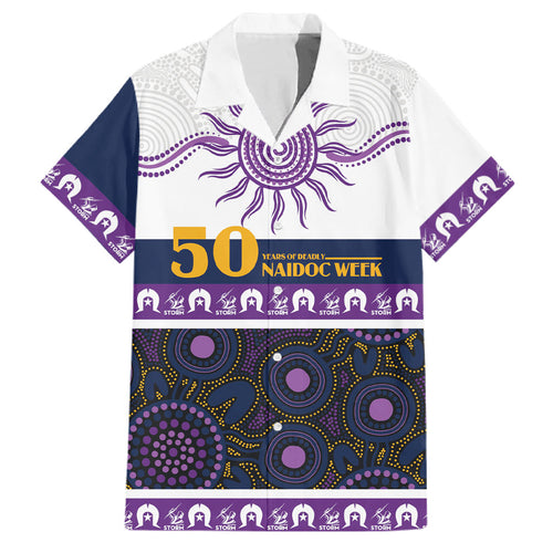 Storm NAIDOC Week Personalised Family Matching Short Sleeve Bodycon Dress and Hawaiian Shirt Aboriginal Torres Strait Islanders Vibe