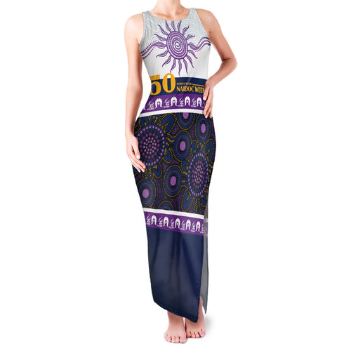 Storm NAIDOC Week Personalised Family Matching Tank Maxi Dress and Hawaiian Shirt Aboriginal Torres Strait Islanders Vibe
