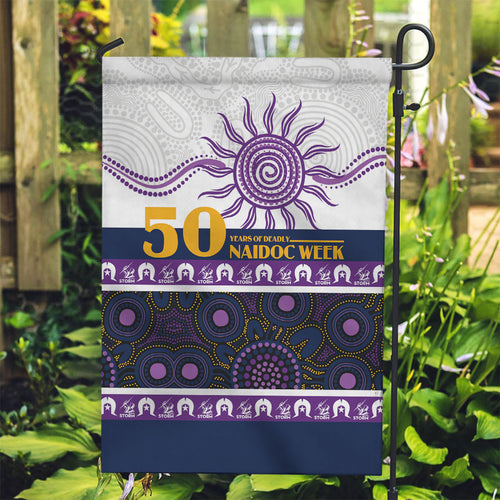 Storm NAIDOC Week Garden Flag Aboriginal Torres Strait Islanders Vibe