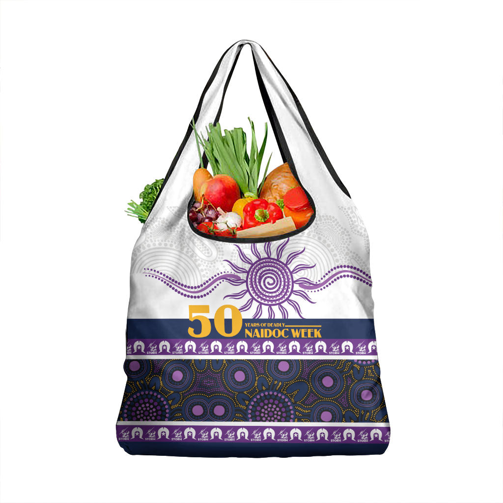 Storm NAIDOC Week Grocery Bag Aboriginal Torres Strait Islanders Vibe