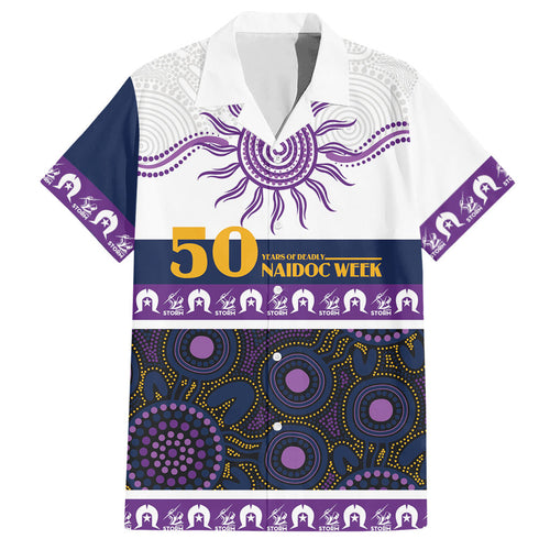 Storm NAIDOC Week Personalised Hawaiian Shirt Aboriginal Torres Strait Islanders Vibe