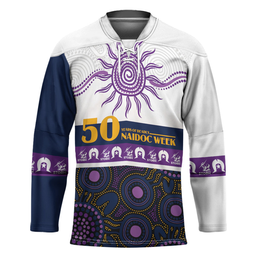 Storm NAIDOC Week Personalised Hockey Jersey Aboriginal Torres Strait Islanders Vibe