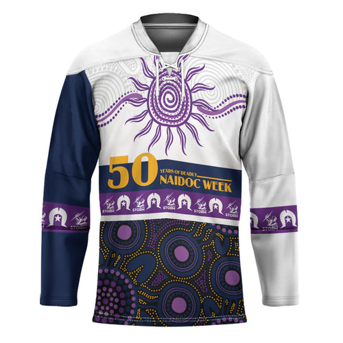 Storm NAIDOC Week Personalised Hockey Jersey Aboriginal Torres Strait Islanders Vibe