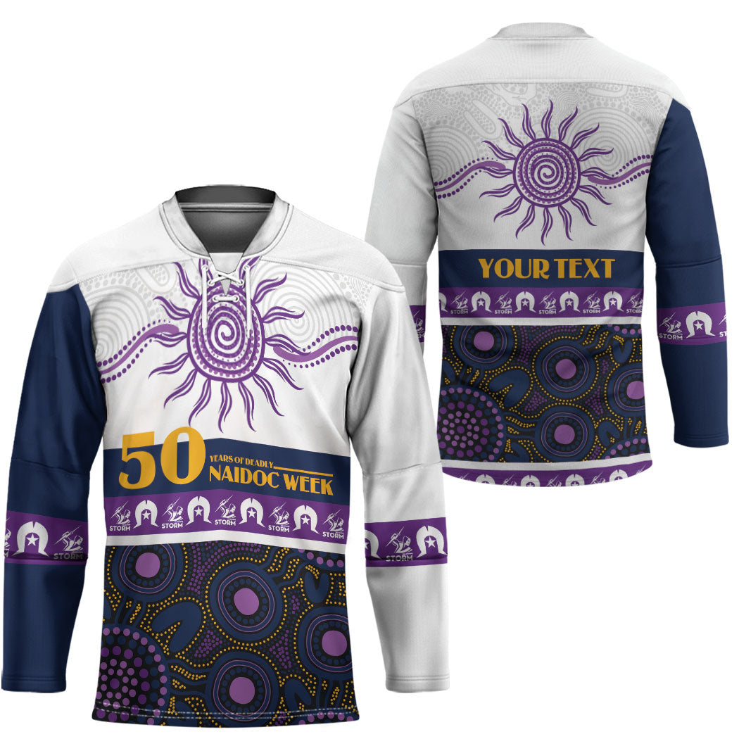 Storm NAIDOC Week Personalised Hockey Jersey Aboriginal Torres Strait Islanders Vibe