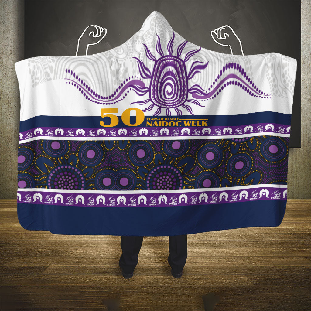 Storm NAIDOC Week Hooded Blanket Aboriginal Torres Strait Islanders Vibe