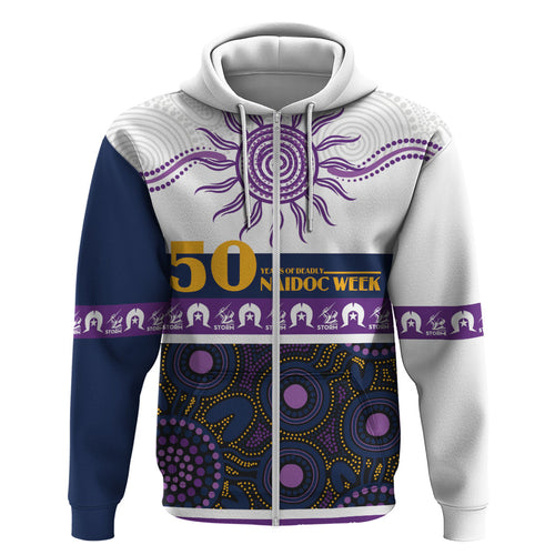 Storm NAIDOC Week Personalised Hoodie Aboriginal Torres Strait Islanders Vibe
