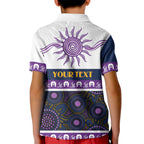 Storm NAIDOC Week Personalised Kid Polo Shirt Aboriginal Torres Strait Islanders Vibe