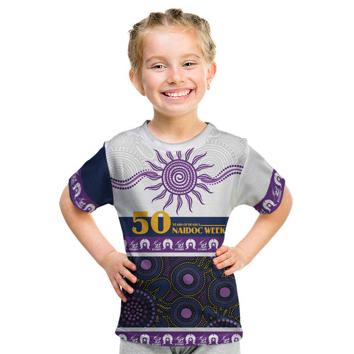 Storm NAIDOC Week Personalised Kid T Shirt Aboriginal Torres Strait Islanders Vibe