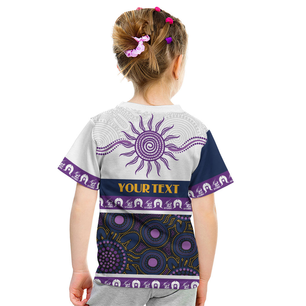 Storm NAIDOC Week Personalised Kid T Shirt Aboriginal Torres Strait Islanders Vibe