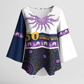 Storm NAIDOC Week Personalised Kimono Sleeve Blouse Aboriginal Torres Strait Islanders Vibe