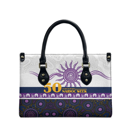Storm NAIDOC Week Leather Bag Aboriginal Torres Strait Islanders Vibe