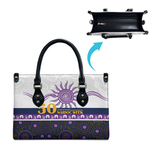 Storm NAIDOC Week Leather Bag Aboriginal Torres Strait Islanders Vibe