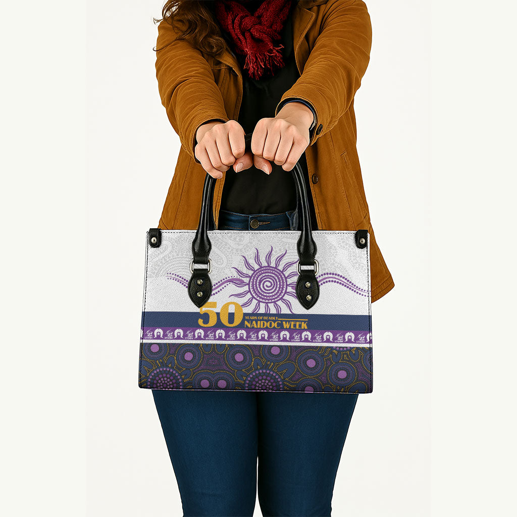 Storm NAIDOC Week Leather Bag Aboriginal Torres Strait Islanders Vibe