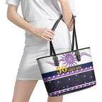 Storm NAIDOC Week Leather Tote Bag Aboriginal Torres Strait Islanders Vibe