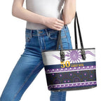 Storm NAIDOC Week Leather Tote Bag Aboriginal Torres Strait Islanders Vibe
