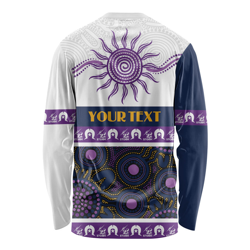 Storm NAIDOC Week Personalised Long Sleeve Shirt Aboriginal Torres Strait Islanders Vibe